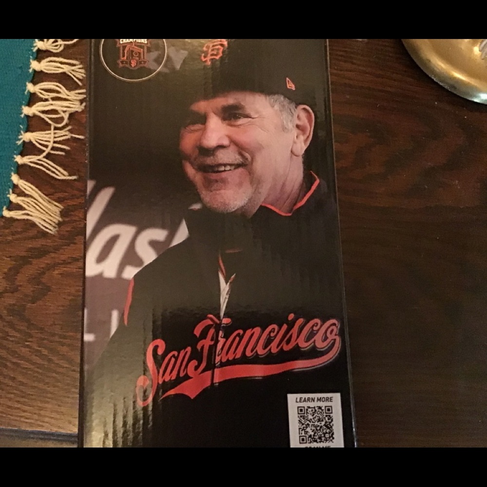 Bruce Bochy S.F. Bobblehead